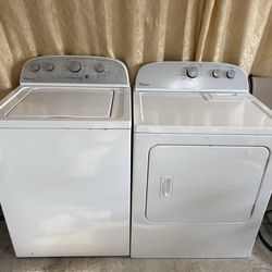 Whirlpool washer and dryer