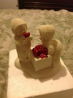 Valentine snow bunnie, 'is that for me too'