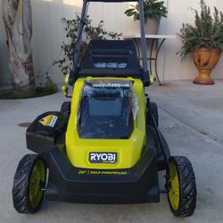 Ryobi 40V HP 20 Inch Self Propelled Lawn Mower Solo LA Makina Tool Only 