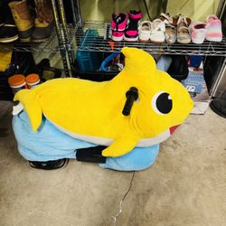 Baby Shark 6V Plush Ride-On