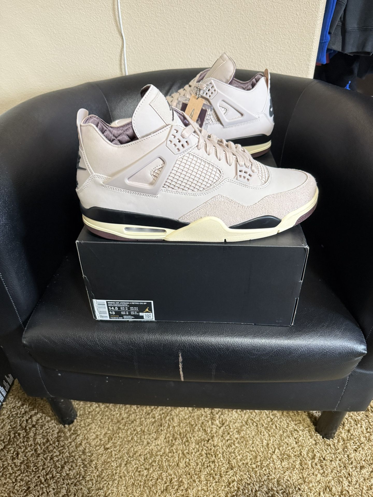 Brand new A Ma Maniere While you were Sleeping Air Jordan 4’s size 13 with original box 