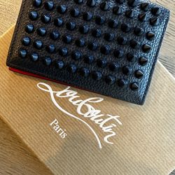 Blue Spiked Wallet