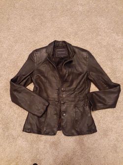 Women's, size 4, leather jacket