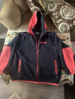 FTP Reflective  polar Fleece Jacket (navy) 