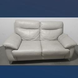 Leather 2 Seater Sofa