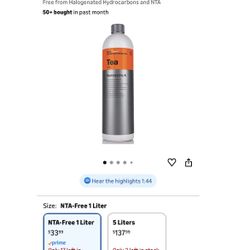 KOCHCHEMIE Koch-Chemie -Teerwäsche A (Tea) - 1 Liter - Road Fallout and Tar Remover - Solvent-Based