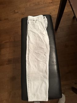 Oscar’s Men’s White Jeans 