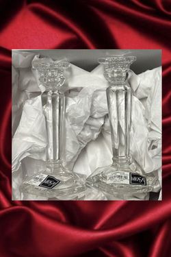 NEW MIKASA Set Of 2 Candle Holders