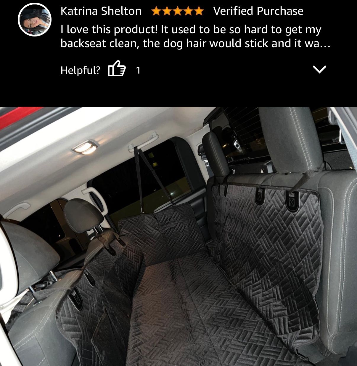 Dog Car Seat Cover for Back Seat, Hard Bottom Back Seat Extender for Dogs, Holds 400lbs, 600D Heavy Duty Scratch-Proof Waterproof Dog Hammock for Car,