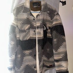 JACHS SHERPA LINED JACKET MENS