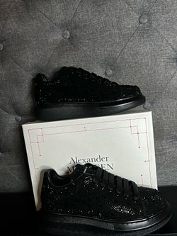 Alexander McQueen black all diamond