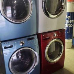 Refurbished  Washers Dryers Stoves Refrigerators Stackables(all Includes 90  Warranty