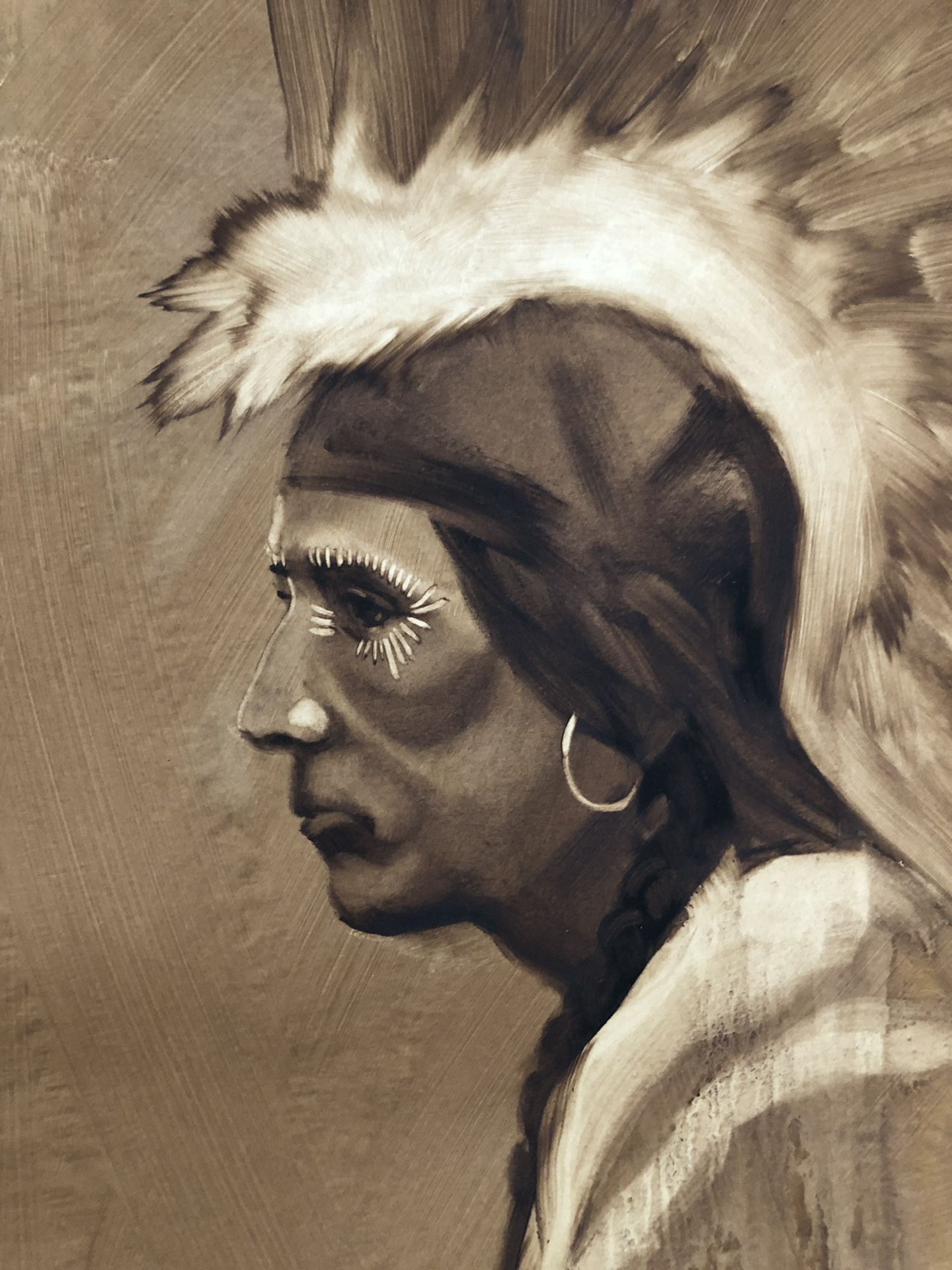 Artist: Joe Develasco (1933-1999) American Indian Picture