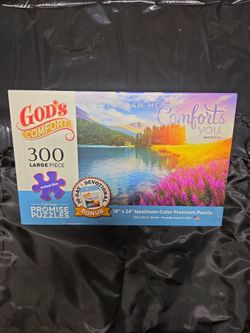 God's Comfort 300 Large Piece Jigsaw Puzzle