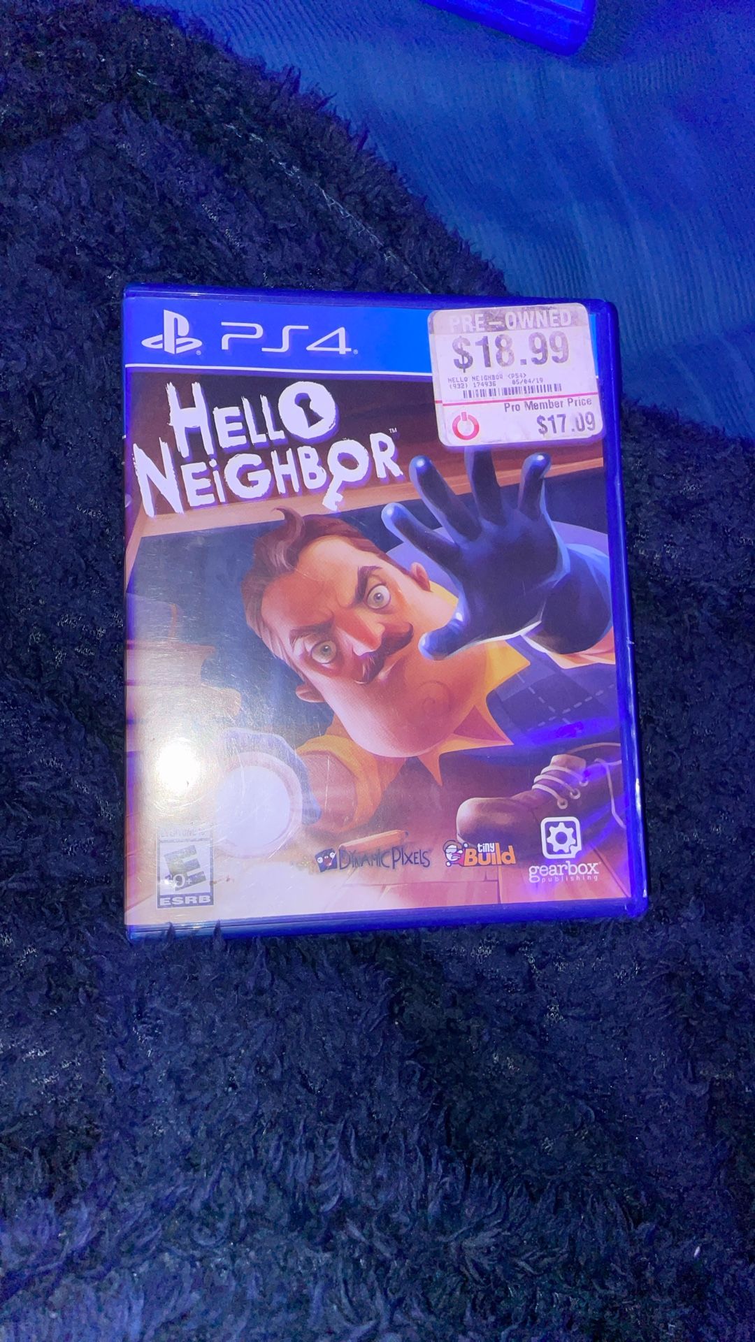 hello neighbor ps4 disc