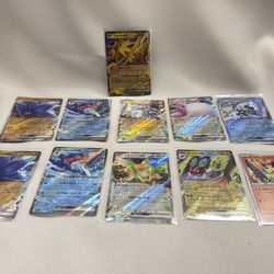 10 Japanese Pokémon cards and English Zapdos