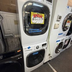 Lg Front load washer and dryer set In great condition well cleaned, delivery available 🚚 