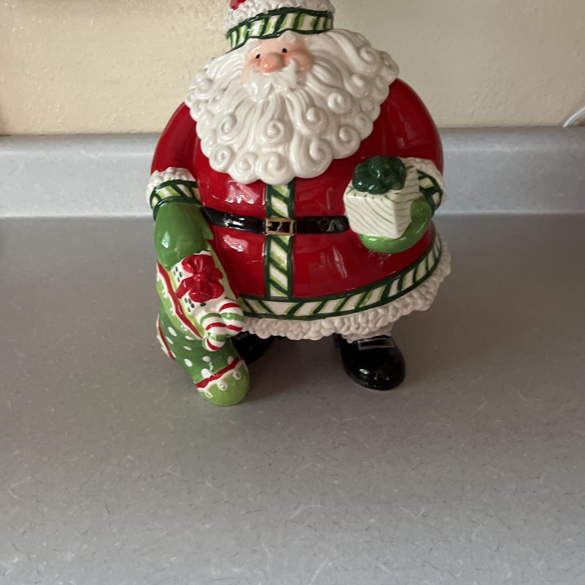 Fritz cookie jar Santa