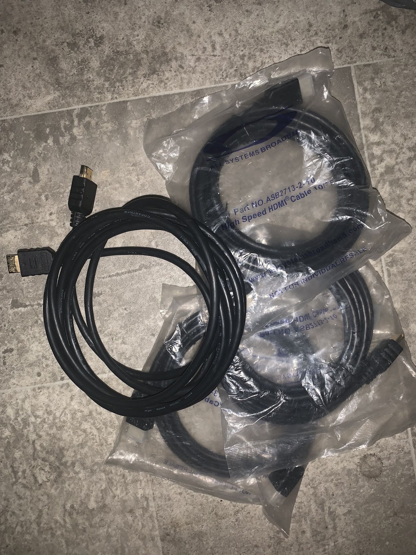 HDMI cords