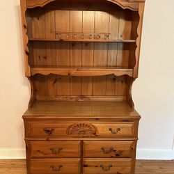 Chest Of Drawers With Hutch