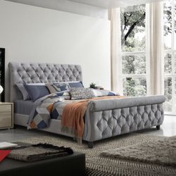 GORGEOUS Queen OR KING BED FRAMES ! DELIVERY TODAY! ZERO DOWN! 