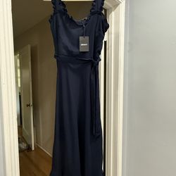 Semi formal Blue Dress - DKNY Size 2