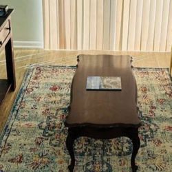 Coffee Table Solid Wood 45”Long X 21”Wide X 16”Tall