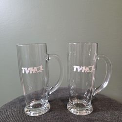 Two 2 TVH Thermote & Vanhalst Group Beer Stein Mug Belgium