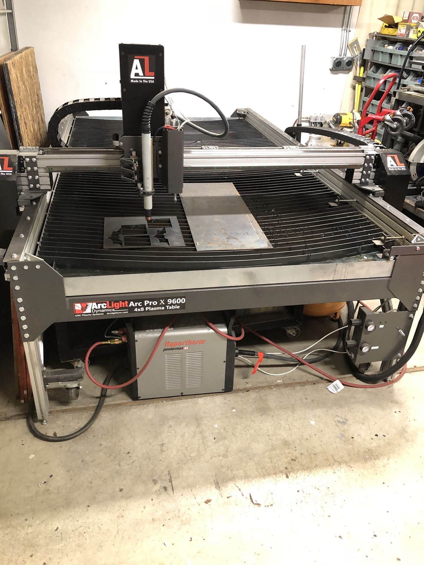 ArcLight Dynamics Arc Pro x 9600 CNC Plasma Table