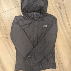 Women's XS North Face Hooded Windbreaker 