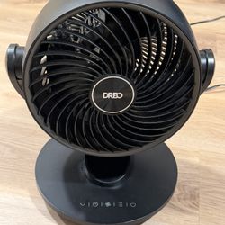 Dreo Fan for Bedroom, 13-Inch Oscillating Table Air Circulator Fan with remote controller