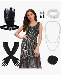 1920s flapper costume