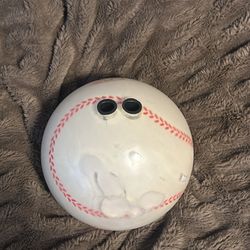 Rare Storm Baseball Bowling Ball