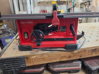 Craftsman 8 1/4 bench top table saw