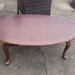 Oval Coffee Table 