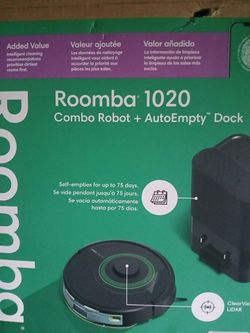 Roomba combo auto empty vacuum