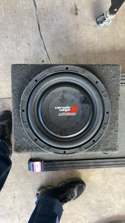 Cerwing vega sub with box