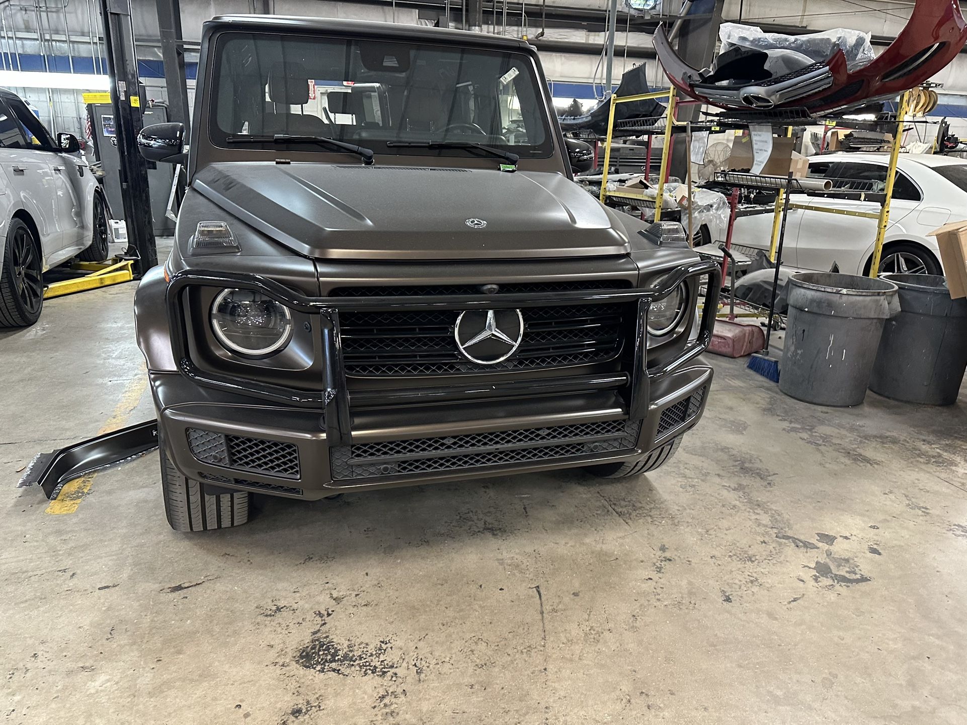 2022 Mercedes G550 OEM Brush Guard 