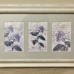Purple Flowers Wall Art 