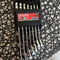 CRAFTSMAN 7 -Piece Set Standard (SAE) Ratchet Wrench