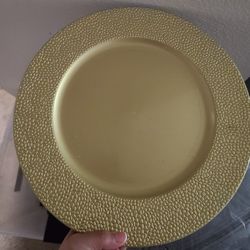 Gold Charger Plate