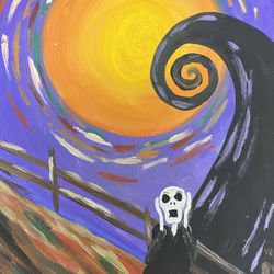 Halloween Painting Decoration 
