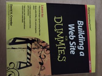 Building A Website For Dummies Book, Latest Version