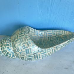 Mosaic Shell Bowl / Table Decor