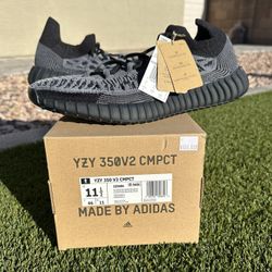 Adidas Yeezy 350 V2 CMPCT Slate Onyx NEW/RECEIPT SIZE: 11.5 $120 FIRM ONLY!