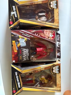 3 WWE legends figure