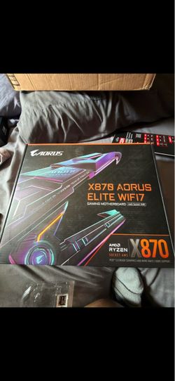 Aorus X870 Elite WiFi 7 with Ryzen 7 7800X3D