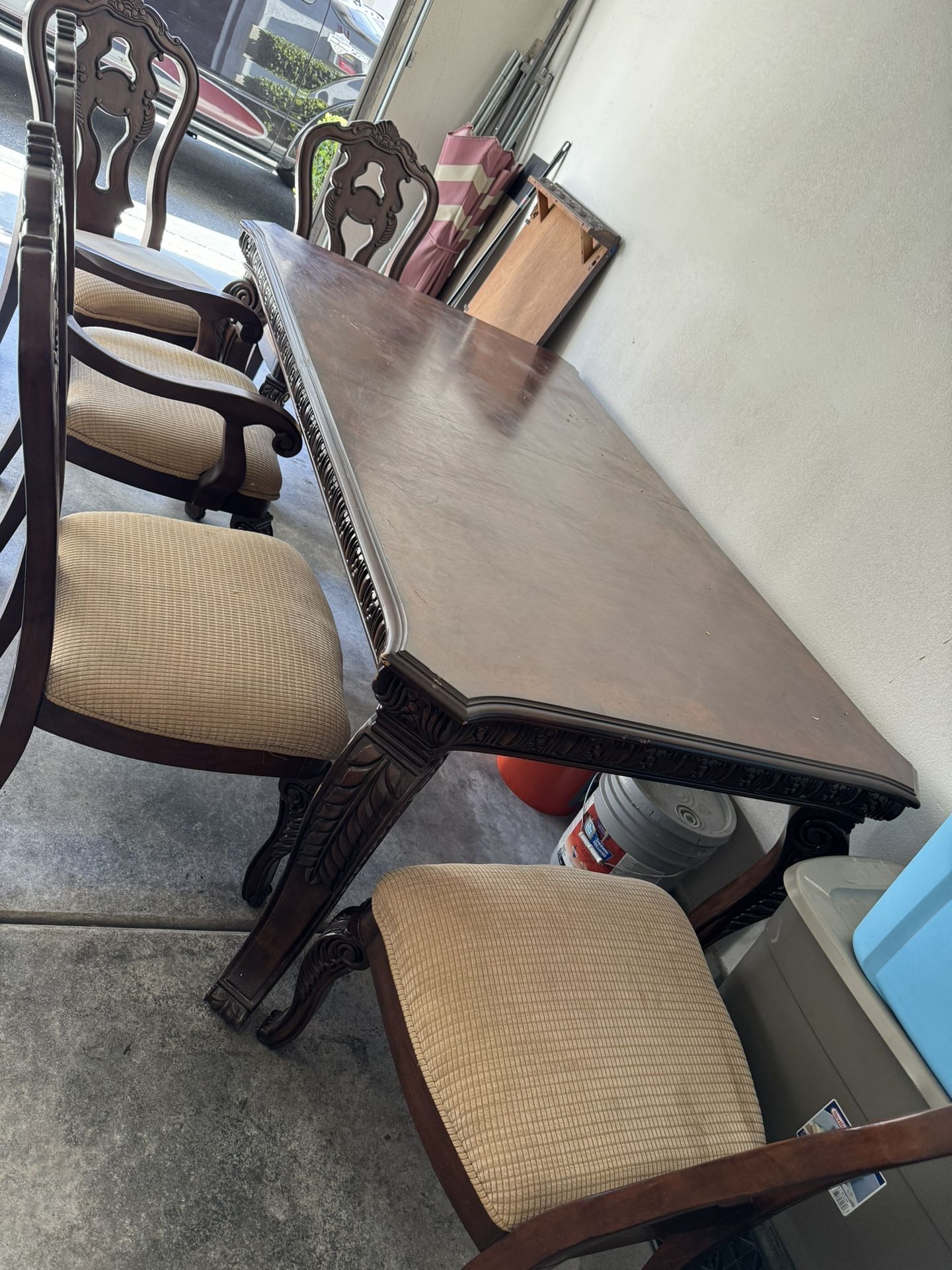 Dining Table with 6 Chairs for Sale in Jurupa Valley, CA OfferUp