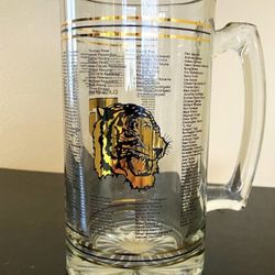 Texas D&B Class of 2005 Heavy Beer Mug Gold Tigers