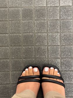 Black heels